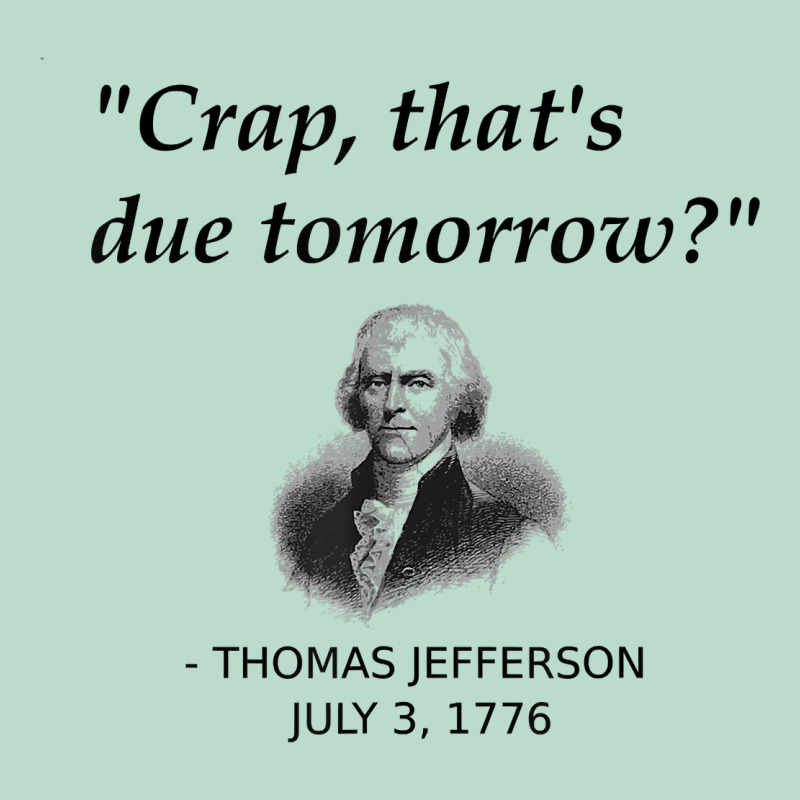Funny Thomas Jefferson Usa History Teacher Student Gift T Shirt Premium Hoodie by linhVisuals | Teevron