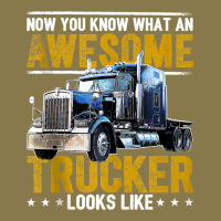 Awesome Trucker Big Rig Semi Trailer Truck Driver Gift Men Tank Top Premium Hoodie | Teevron