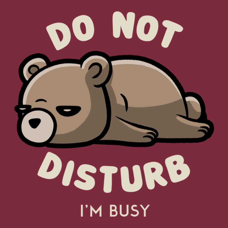 Do Not Disturb I'm Busy Funny Lazy Gift Premium Hoodie by linhVisuals | Teevron