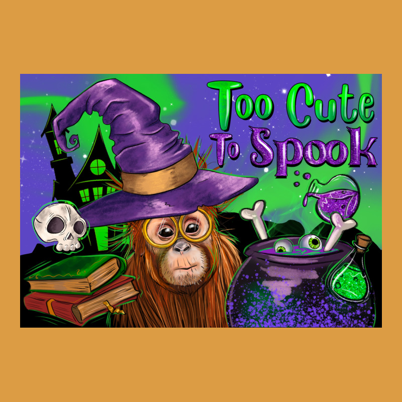 Too Cute To Spook Baby Orangutan Urban Heavy Tee by LillyAllenDesigns | Teevron