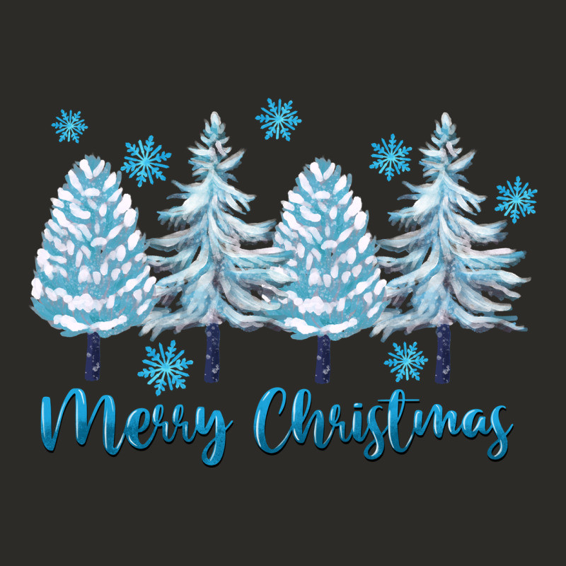 Merry Christmas Blue Trees Heavy Core Tee by FaDigitalArtStudio | Teevron