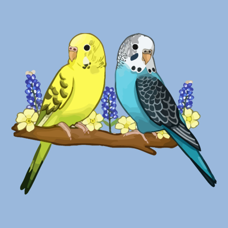 Cute Budgies Premium Hoodie by linhVisuals | Teevron