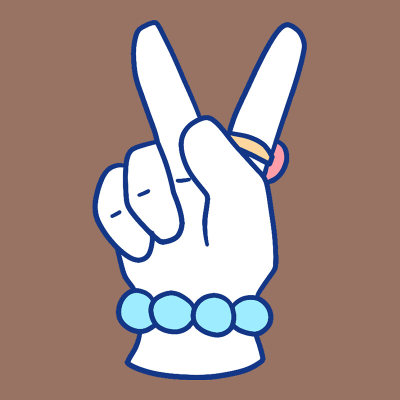 Girl Peace Sign Premium Hoodie by linhVisuals | Teevron
