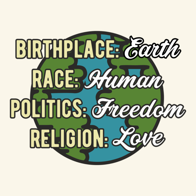 Birthplace Earth Race Human Politics Freedom Religion Love Equality Al Premium Hoodie by linhVisuals | Teevron