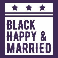 Black Happy & Married Funny Wedding Gifts Premium Hoodie | Teevron