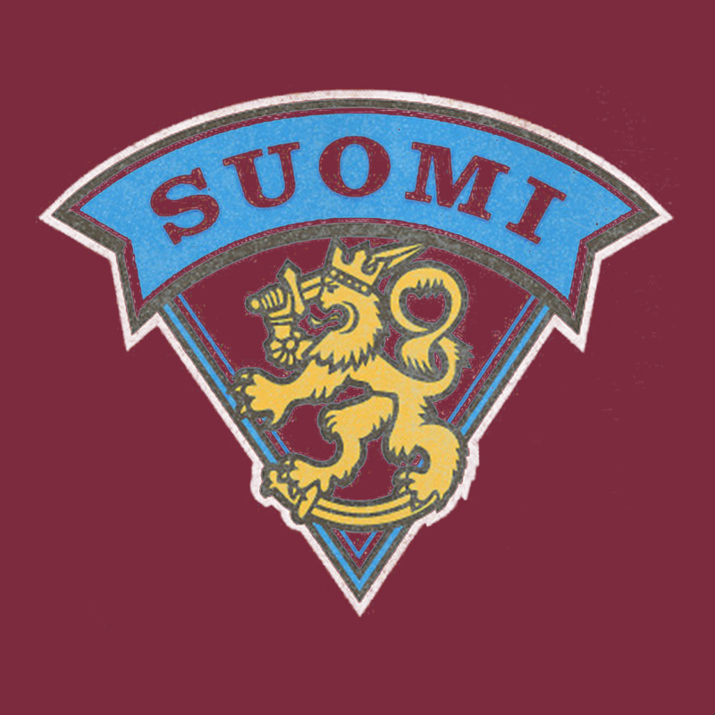 Faded Style Suomi Finland Lion Design Premium Hoodie by linhVisuals | Teevron