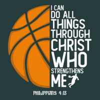 Christian Basketball I Can Do All Things Through Christ Philippians 41 Premium Hoodie | Teevron