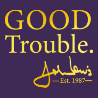 Good Trouble John Lewis Signature Premium Hoodie | Teevron