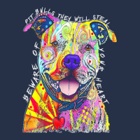Pitbull T  Shirt Beware Of Pitbulls They Will Steal Your Heart T  Shir Premium Hoodie | Teevron