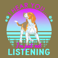 Beagle T  Shirt I Hear You I'm Just Not Listening Beagle Lover T  Shir Premium Hoodie | Teevron