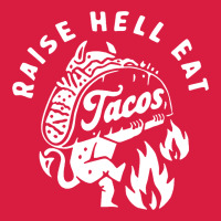 Raise Hell Eat White Premium Hoodie | Teevron