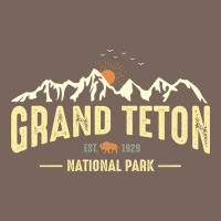 Grand Teton National Park Est 1929 Vinage Wyoming Mountains Graphic Premium Hoodie | Teevron