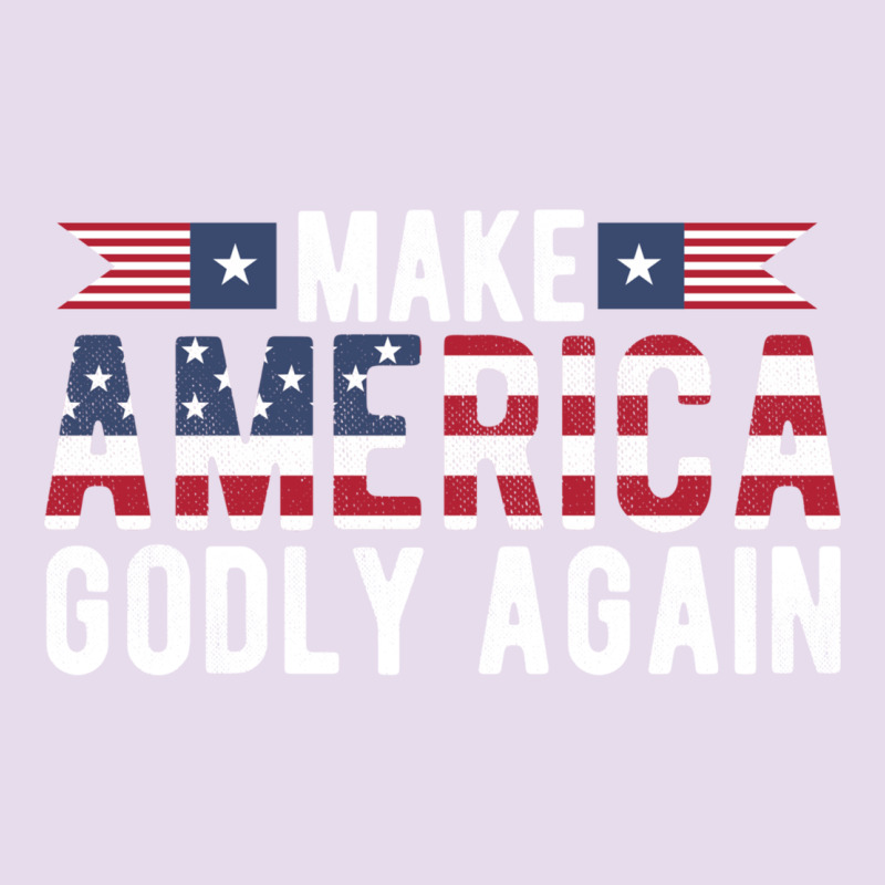 Make America Godly Again American Flag Letters Christian Quote Premium Hoodie by linhVisuals | Teevron