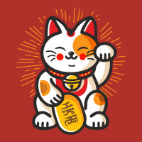 Maneki Neko Lucky Cat Money Feline Japanese Good Luck Charm Kitten Gif Premium Hoodie | Teevron