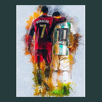 Messi And Ronaldo Premium Hoodie | Teevron