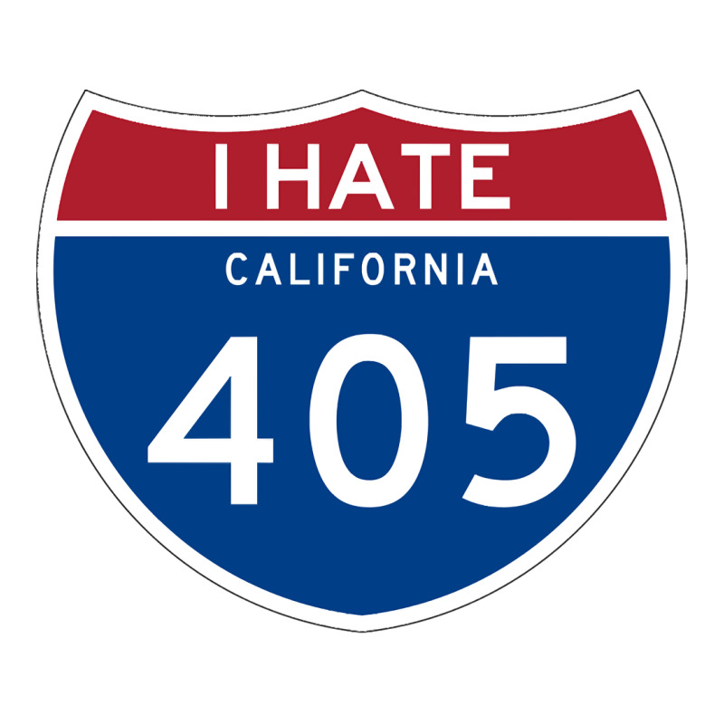 Los Angeles California Interstate 405 (i 405) Sweatshirt Premium Hoodie by linhVisuals | Teevron