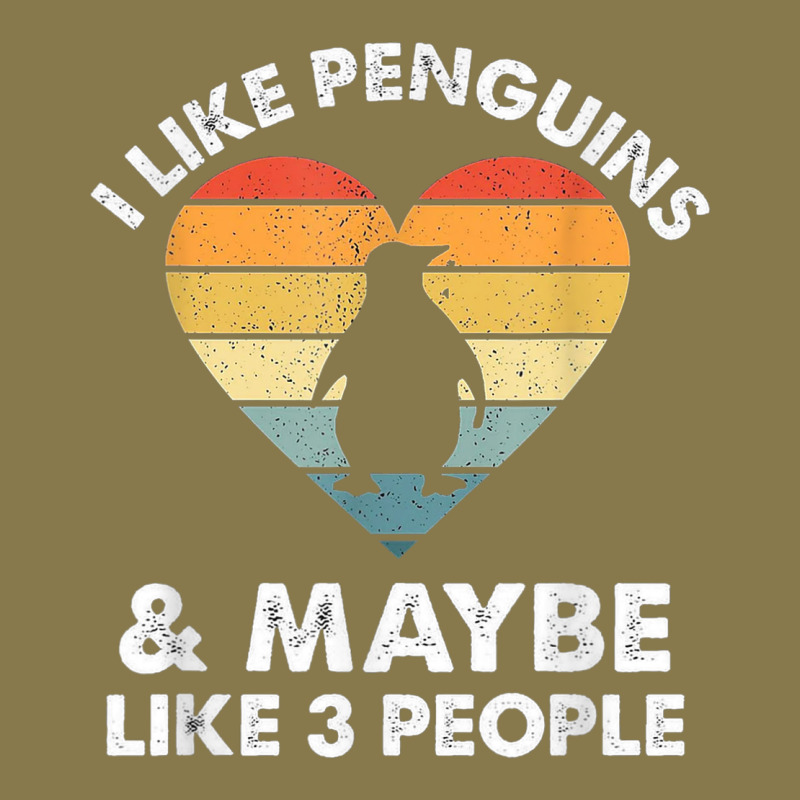 I Like Penguins And 3 People Vintage Premium Hoodie by linhVisuals | Teevron