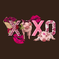 Valentine's Day Pig Xoxo Heavy Core Tee | Teevron