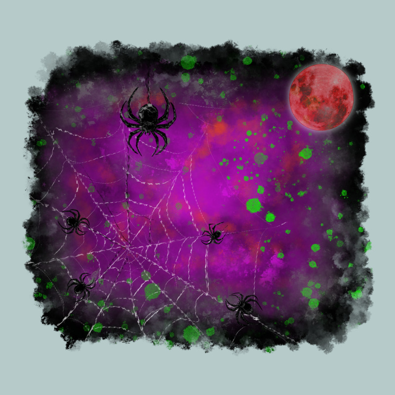 Halloween Backround Moon Heavy Core Tee by RanaPortraitStore | Teevron