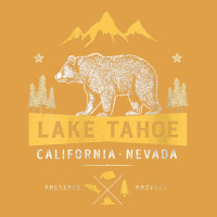Womens Lake Tahoe National Park California Nevada Vintage Bear Men V N Premium Hoodie | Teevron