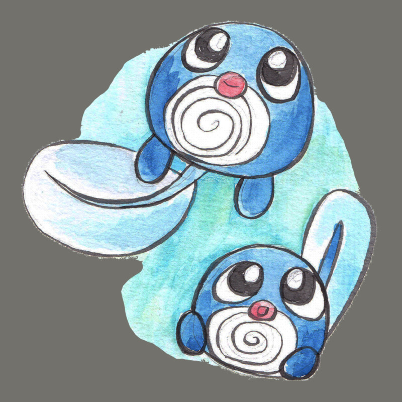 Poliwag Watercolor Premium Hoodie by linhVisuals | Teevron