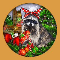 Christmas Raccoon Urban Heavy Tee | Teevron