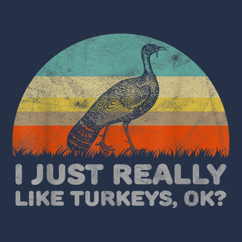 Funny I Just Really Like Turkeys Thanksgiving Premium Hoodie by linhVisuals | Teevron