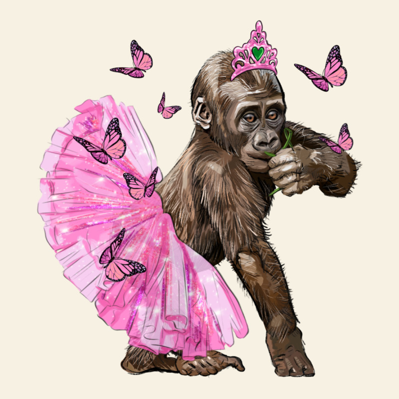 Baby Gorilla With Tutu Vintage Tee by LillyAllenDesigns | Teevron