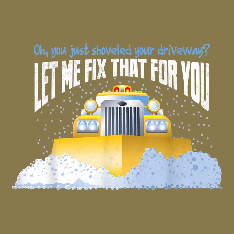 Funny Snow Plow Driver Shirt   Gift For Snowplow Drivers T Shirt Premium Hoodie by linhVisuals | Teevron
