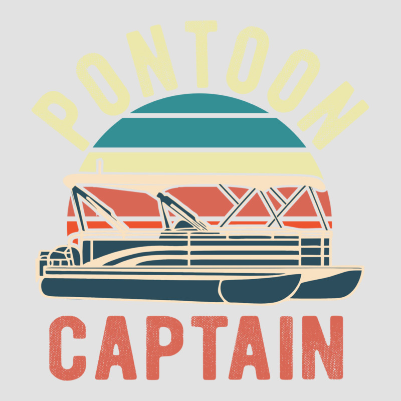 Pontoon Captain Vintage Boating Party Funny Gift For Pontooning Lover Premium Hoodie by linhVisuals | Teevron
