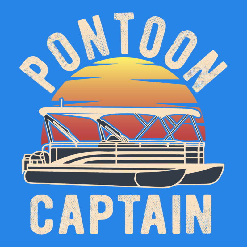 Retro Pontoon Captain Of The Boat Funny River Cruising Gift For Pontoo Premium Hoodie by linhVisuals | Teevron