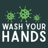 Wash Your Hands Green Germs Graphic Premium Hoodie | Teevron