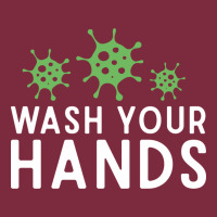 Wash Your Hands Green Germs Graphic Premium Hoodie | Teevron