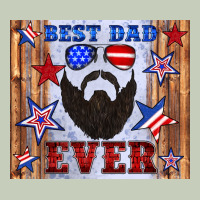 Best Dad Ever American Flag Long Sleeve Tee | Teevron