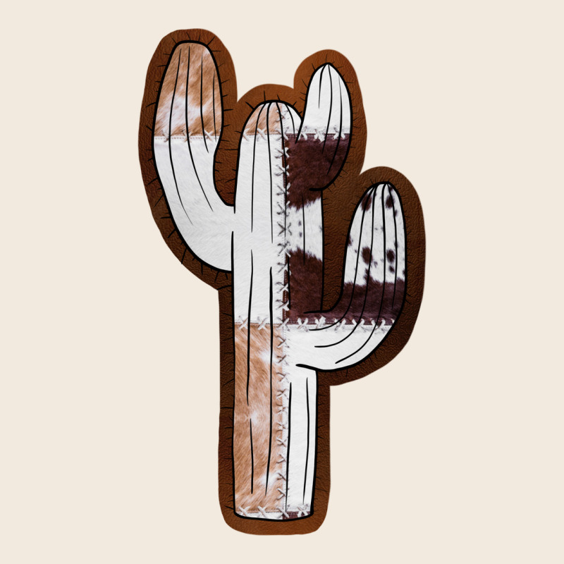 Leather Cowhide Cactus Zipper Hoodie by RanaPortraitStore | Teevron
