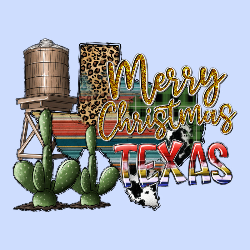 Merry Christmas Texas Urban Heavy Tee by SublimationCraftShop | Teevron