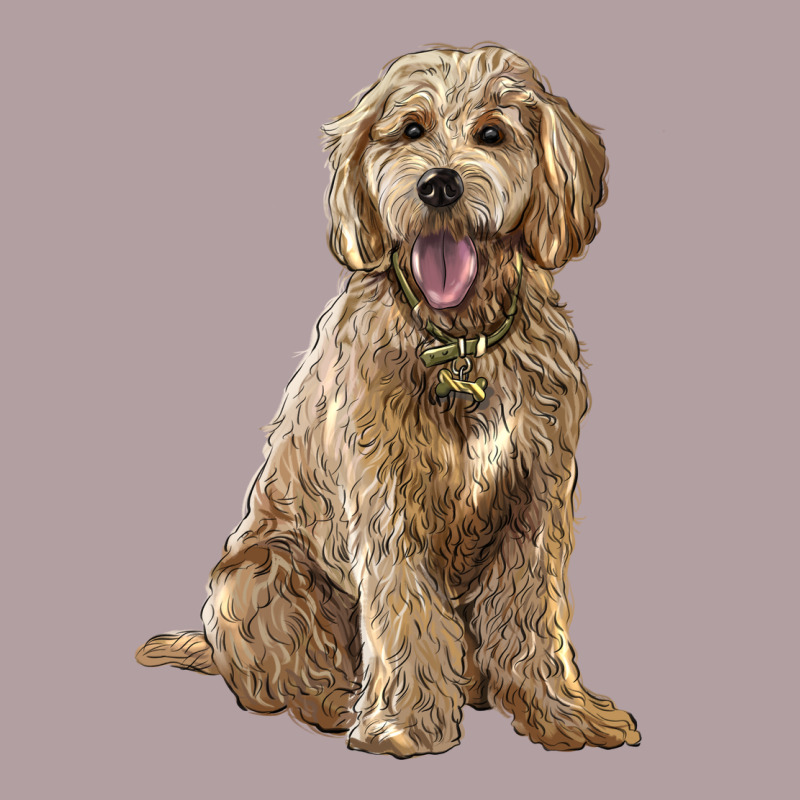 Goldendoodle Vintage Hoodie by BarkalooDesign | Teevron