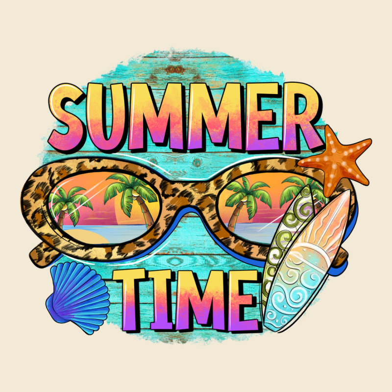 Summer Time Sunset Glasses Premium Hoodie by BarkalooDesign | Teevron