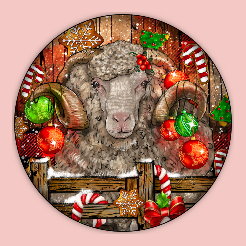 Christmas Merino Wool Sheep Urban Heavy Tee by LillyAllenDesigns | Teevron