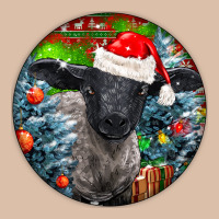 Christmas Suffolk Baby Sheep Ornament Urban Heavy Tee | Teevron