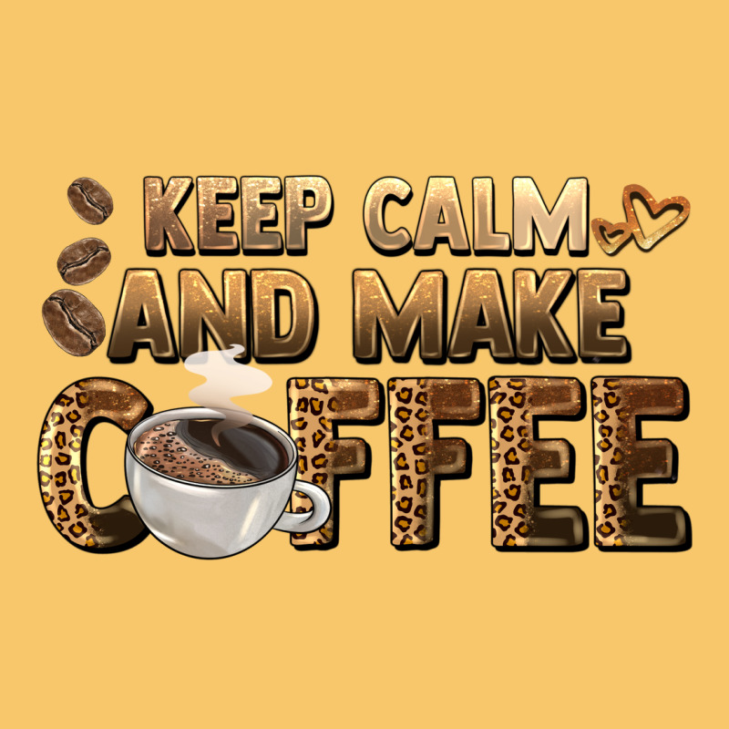 Keep Calm And Make Coffee Vintage Hoodie by BarkalooDesign | Teevron