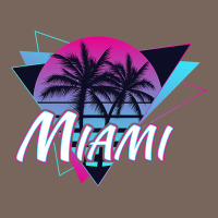 Miami Beach Souvenir Vintage 80s Premium Hoodie | Teevron
