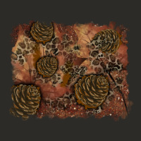 Glitter Leopard Fall Background Heavy Core Tee | Teevron