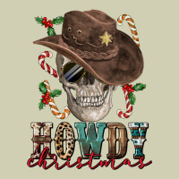 Howdy Christmas Skull Heavy Core Tee | Teevron
