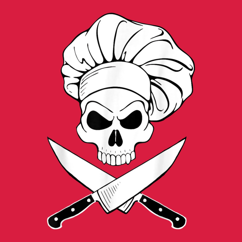 Chef Skull And Crossbones Knives Halloween Premium Hoodie by linhVisuals | Teevron