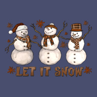 Let It Snow Snowmen Vintage Tee | Teevron