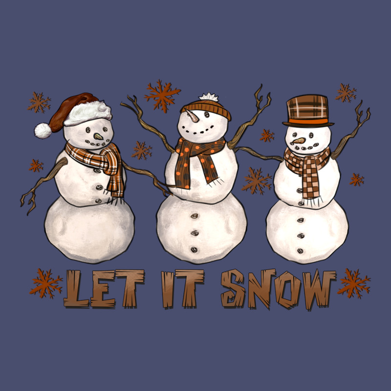 Let It Snow Snowmen Vintage Tee by LillyAllenDesigns | Teevron