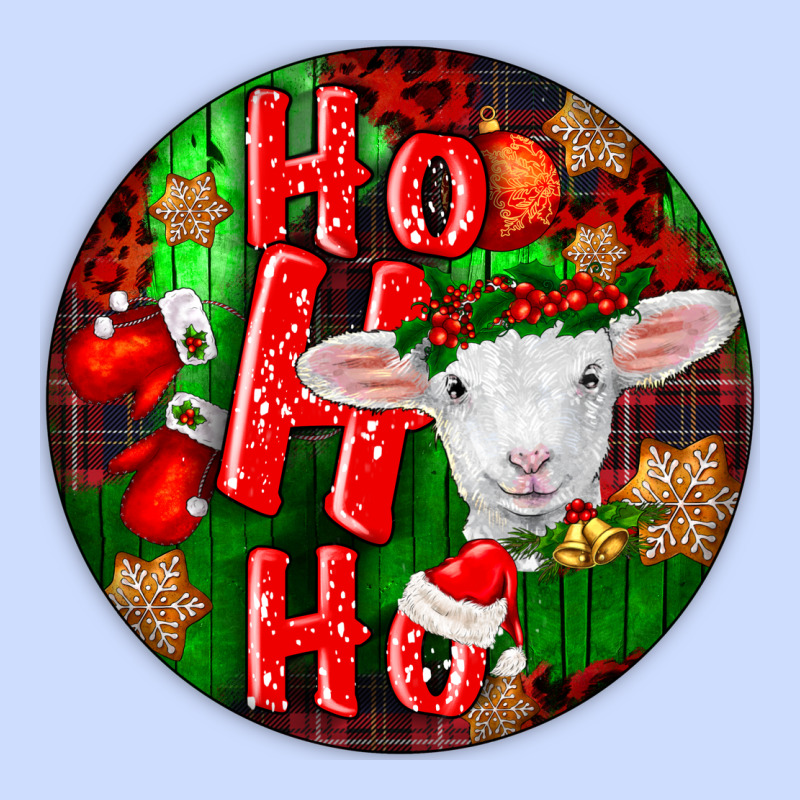 Ho Ho Ho Merino Wool Baby Sheep Urban Heavy Tee by LillyAllenDesigns | Teevron