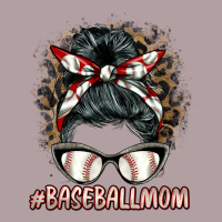 Baseballmom Messy Bun Vintage Hoodie | Teevron