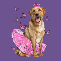Labrador Retriever Dog With Tutu Vintage Tee | Teevron
